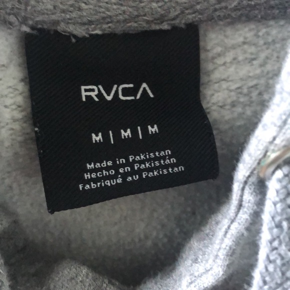 Gray RVCA Sweatshirt - Picture 3 of 3
